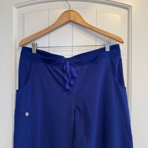 Figs Set Top And Pants Set Size Large Blue Technical Collection - Picture 13 of 13